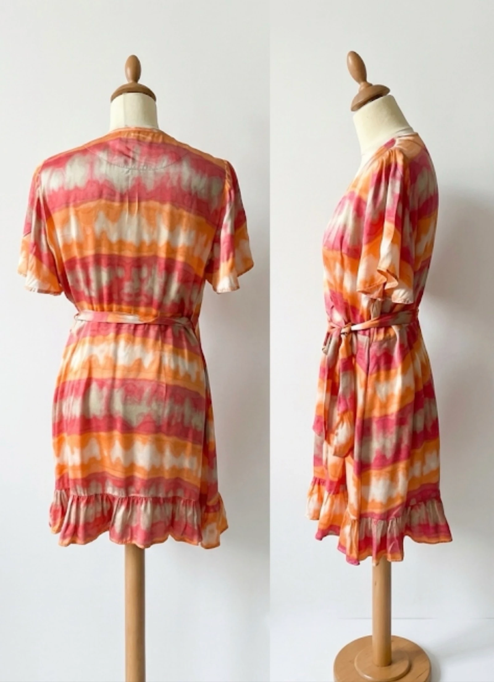 Robe portefeuille tie-dye ONLY - Neuf avec étiquette (Taille S)